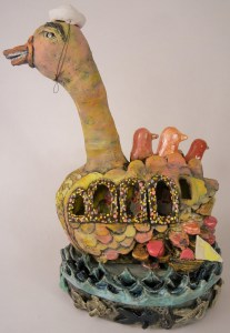 Inspired by the local lake and all its foul residents. 